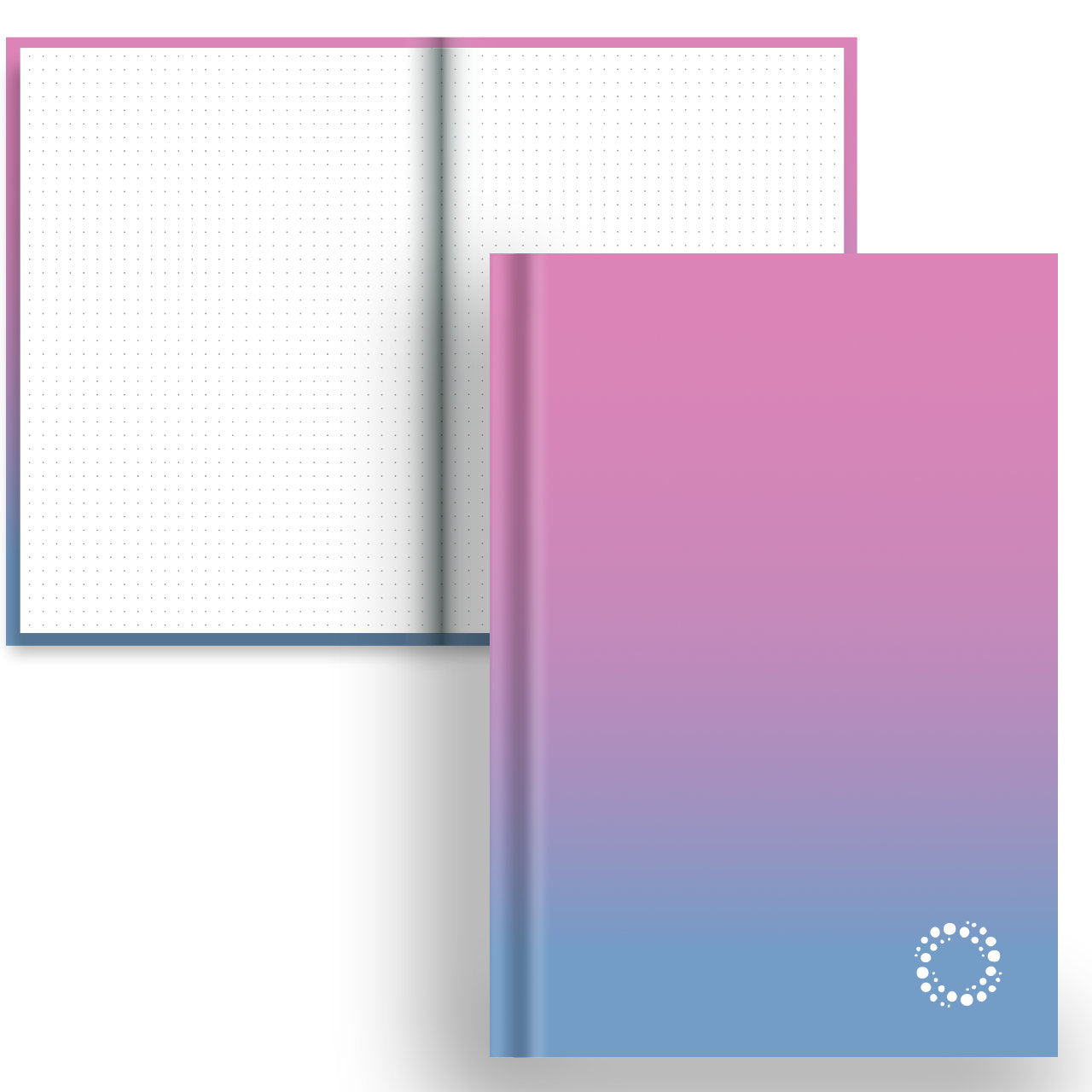 Blossom and Sky - A5 Hardcover Notebook