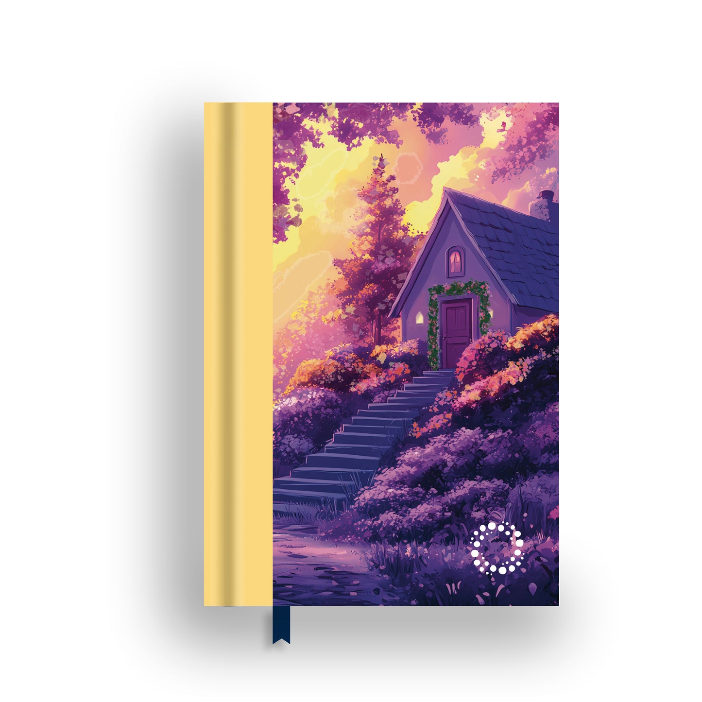 Violet Hill - A5 Hardback Notebook