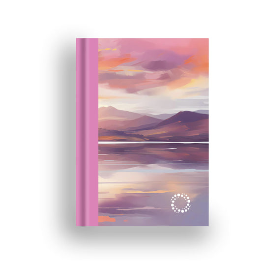 Lavender Dawn - 2024 Diary & wellness tracker