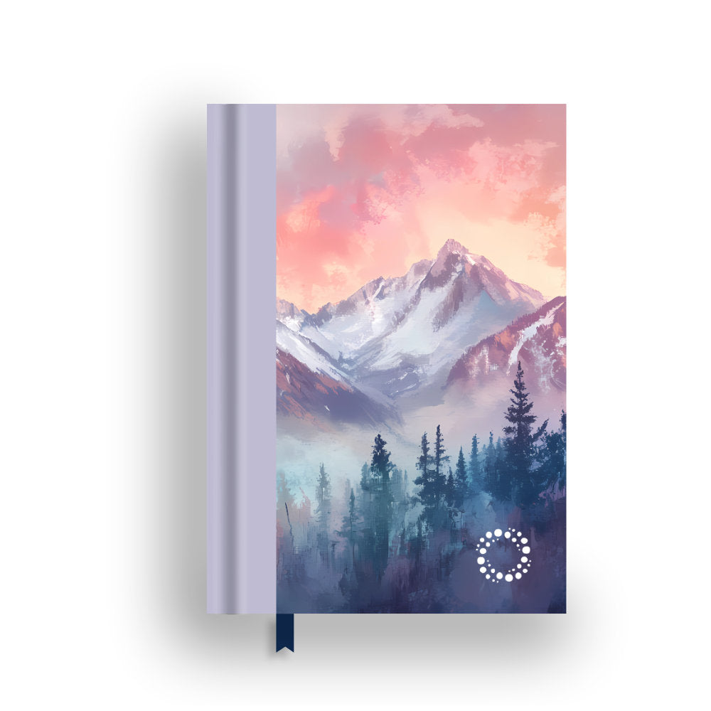 Misty Mountains - A5 Hardback Notebook