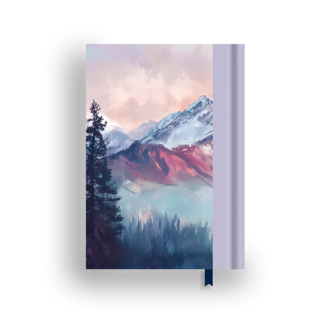 Misty Mountains - A5 Hardback Notebook