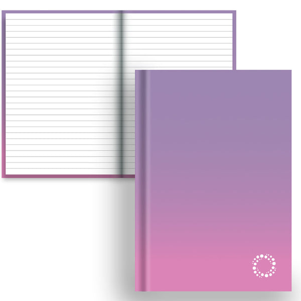 Periwinkle and Blossom - A5 Hardback Notebook