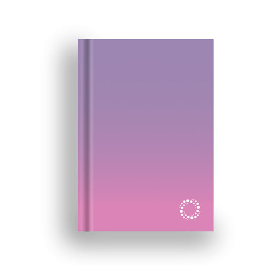 Periwinkle and Blossom - A5 Hardback Notebook