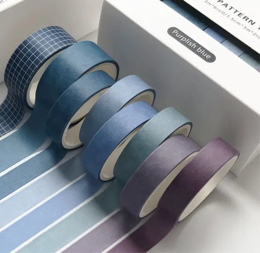 Purplish blue - Washi Tape Selection