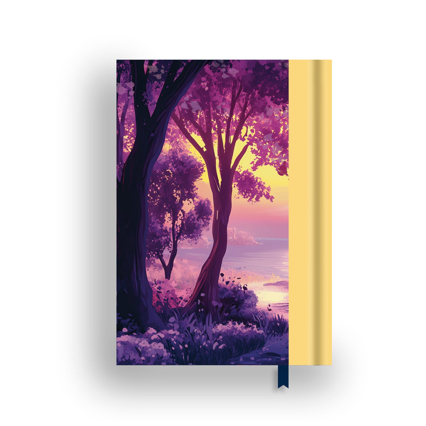 Violet Hill - A5 Hardback Notebook