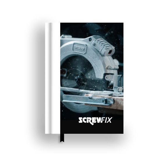 Screwfix  - 2025 A4 Hardback Notebook