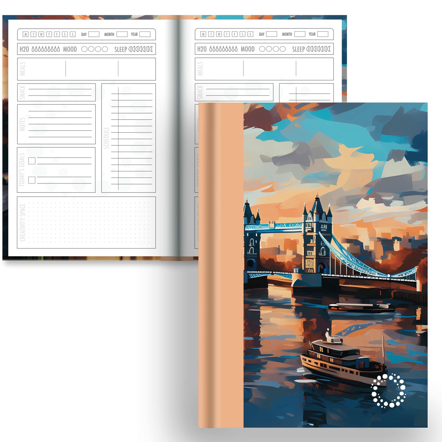 Tower Bridge - A5 Hardback Notebook