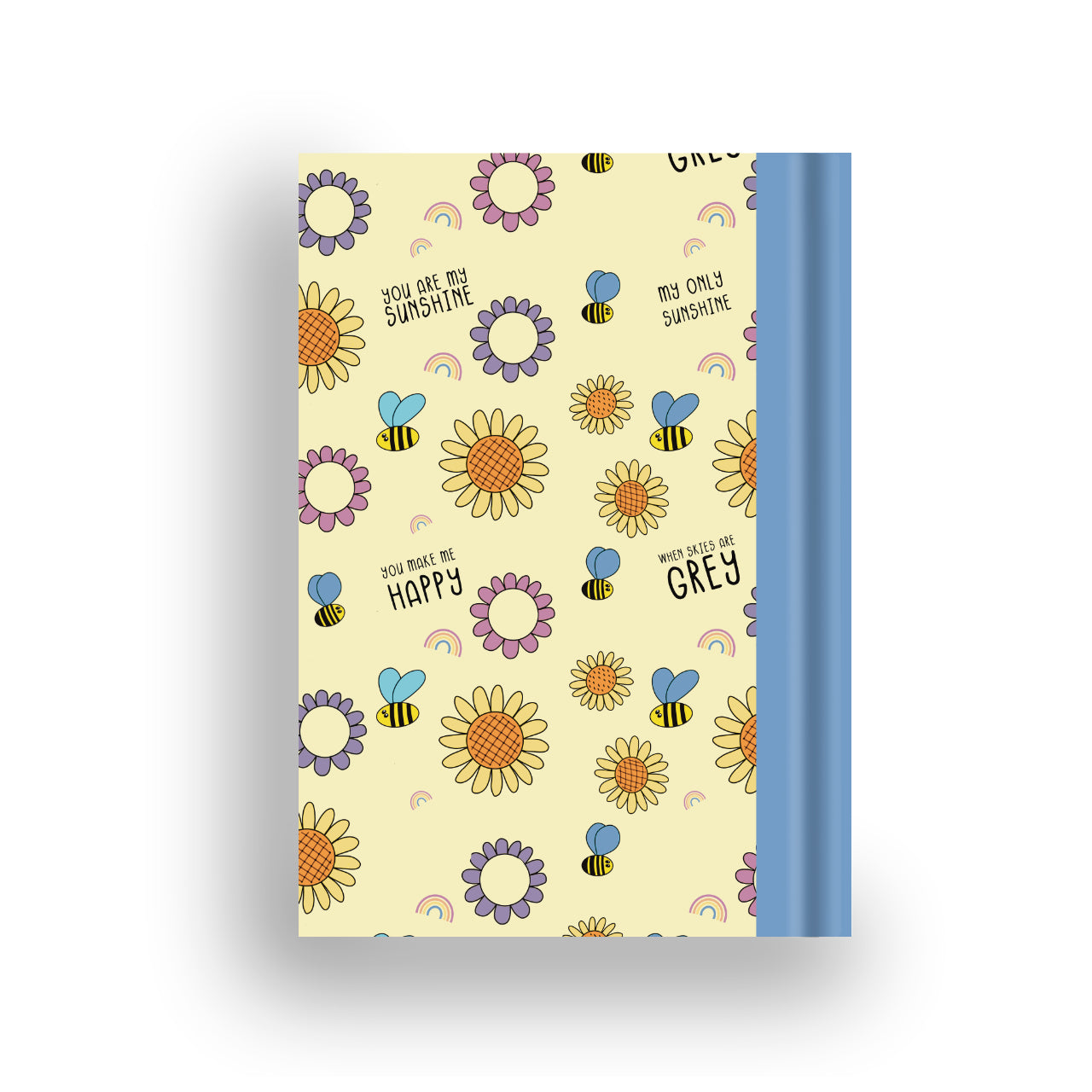 Bee Happy -  A5 Hardback Notebook