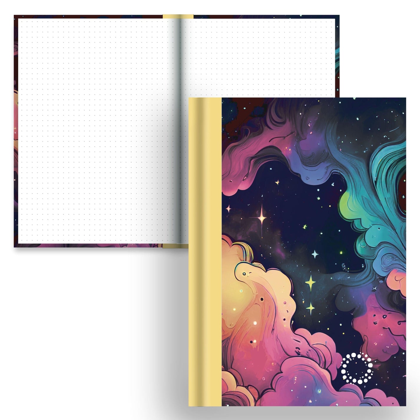 DayDot Journals A5 Notebook Dot Grid Nebula - A5 Hardback Notebook