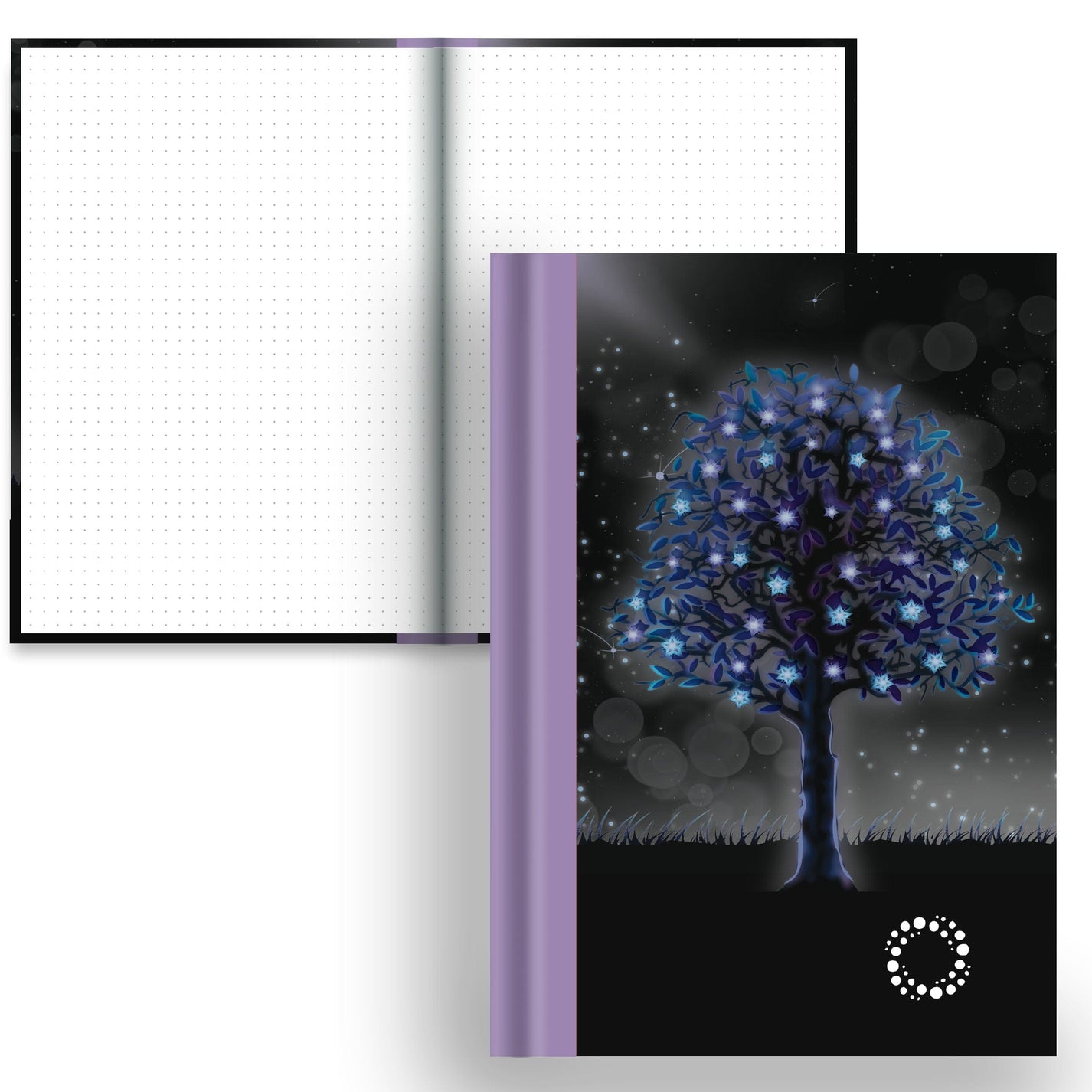 DayDot Journals A5 Notebook Dot Grid Twilight - A5 Hardback Notebook