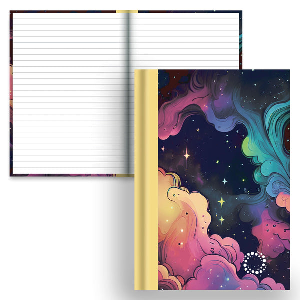 DayDot Journals A5 Notebook Lined Paper Nebula - A5 Hardback Notebook