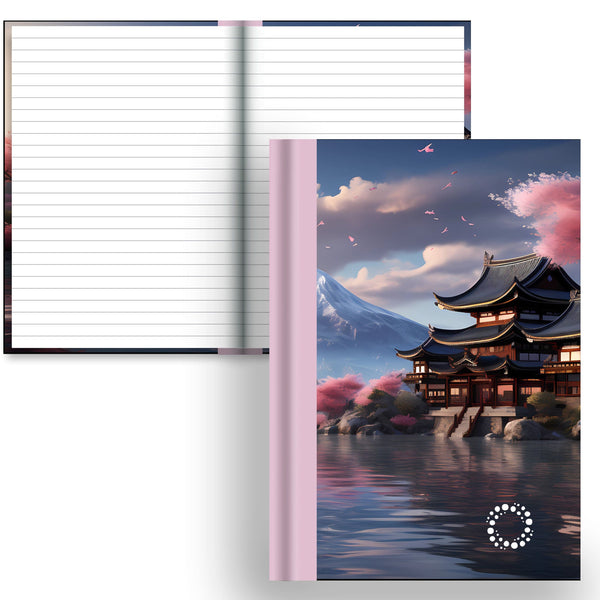 DayDot Journals A5 Notebook Lined Paper Tranquility - A5 Hardback Notebook