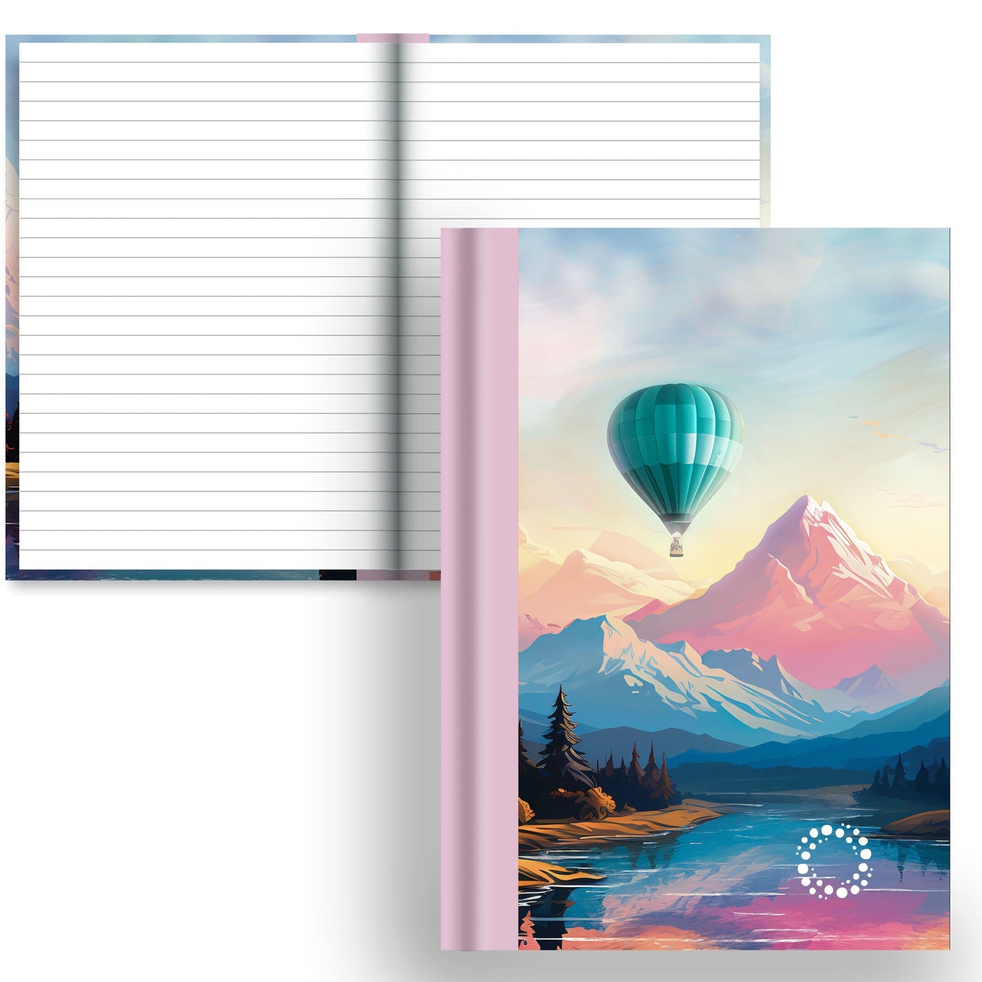 DayDot Journals A5 Notebook Lined Paper Zephyr - A5 Hardback Notebook