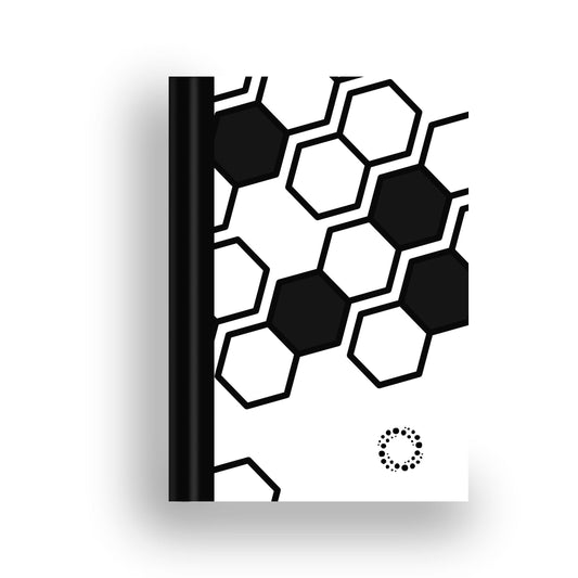DayDot Journals A5 Notebook Monochrome -  A5 Hardback Notebook
