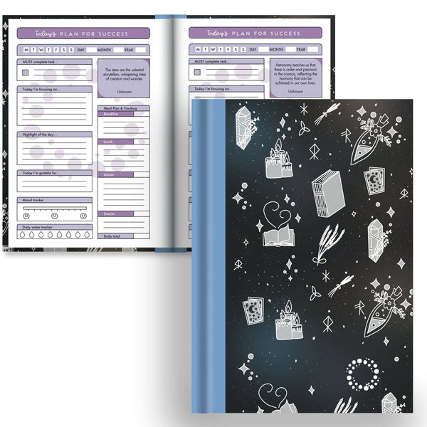 DayDot Journals A5 Notebook Motivational Planner Magic -  A5 Hardback Notebook