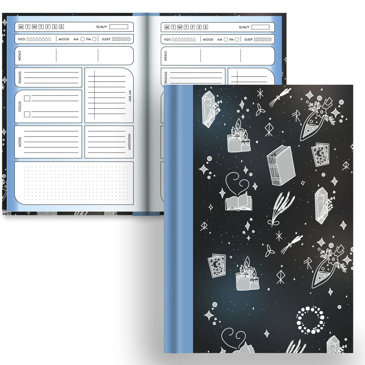 DayDot Journals A5 Notebook Planner & Dot Magic -  A5 Hardback Notebook