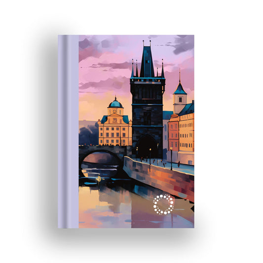 DayDot Journals A5 Notebook Prague - A5 Hardback Notebook