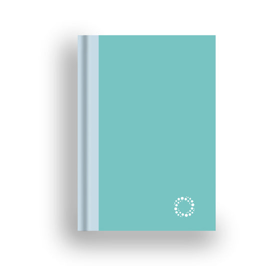 DayDot Journals Colour Block Aqua - A5 Hardback Notebook