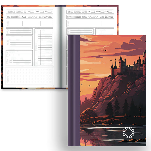 DayDot Journals Daily Planner Avalon - A5 Hardback Notebook