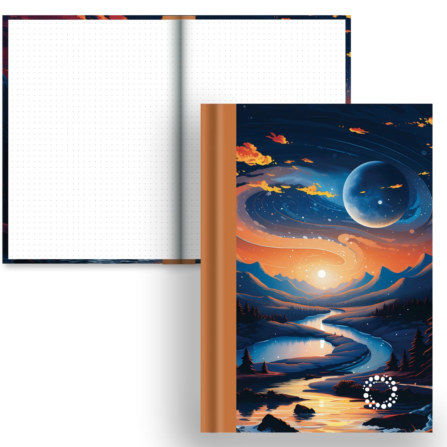 DayDot Journals Dot Grid Wilderness - A5 Hardback Notebook