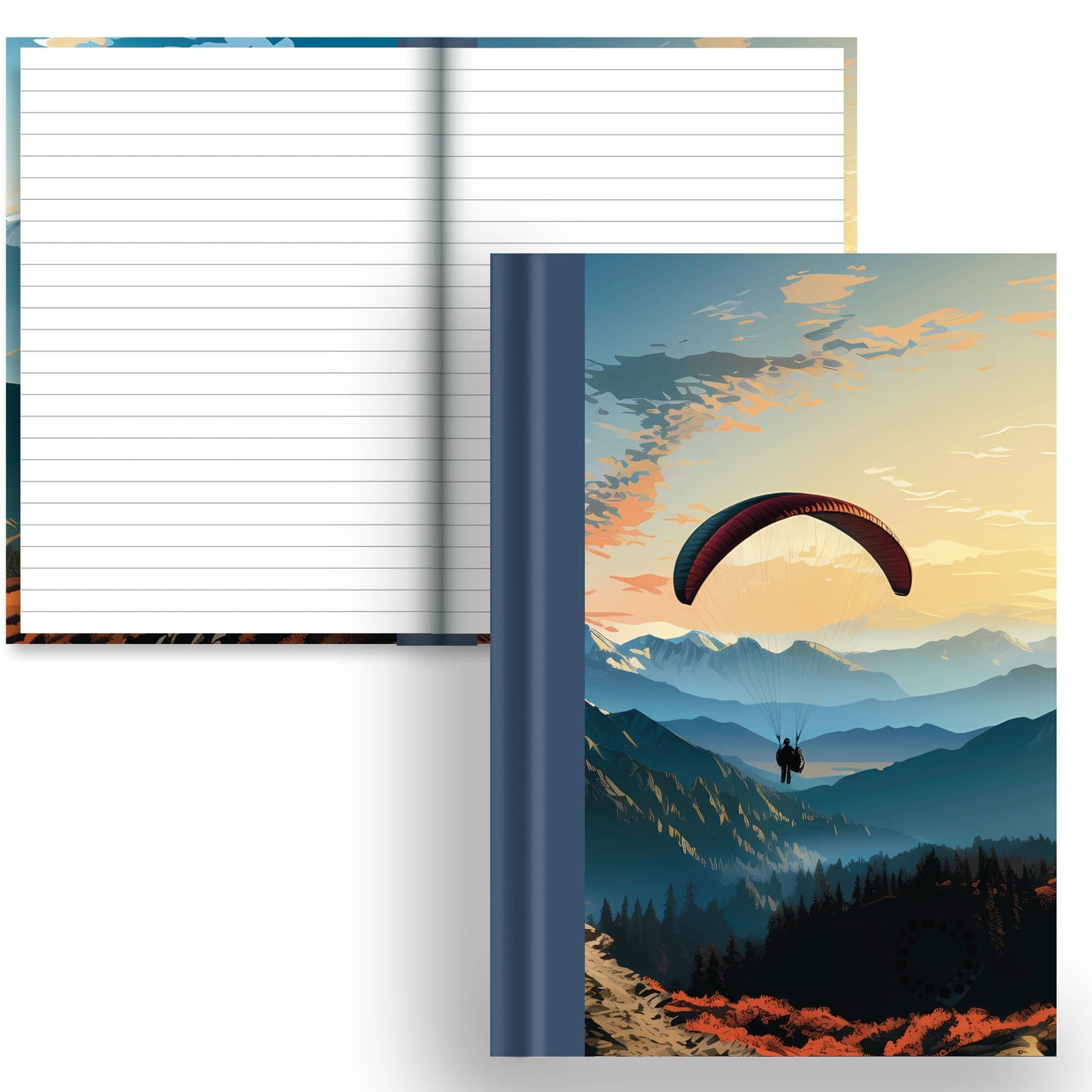 DayDot Journals Lined Paper Adrift - A5 Hardback Notebook