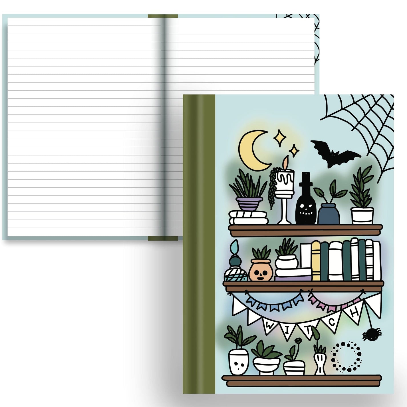 DayDot Journals Lined Paper Salem - A5 Hardback Notebook