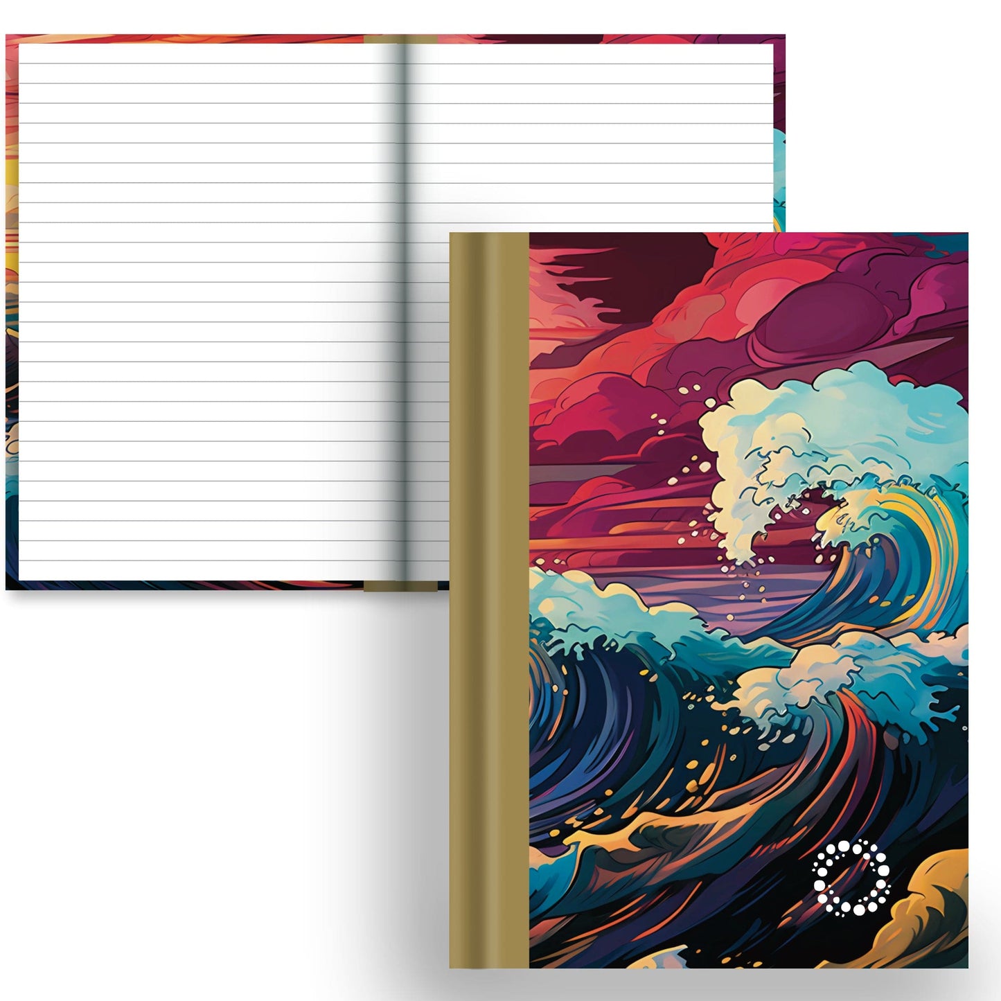 DayDot Journals Lined Paper Tempest - A5 Hardback Notebook