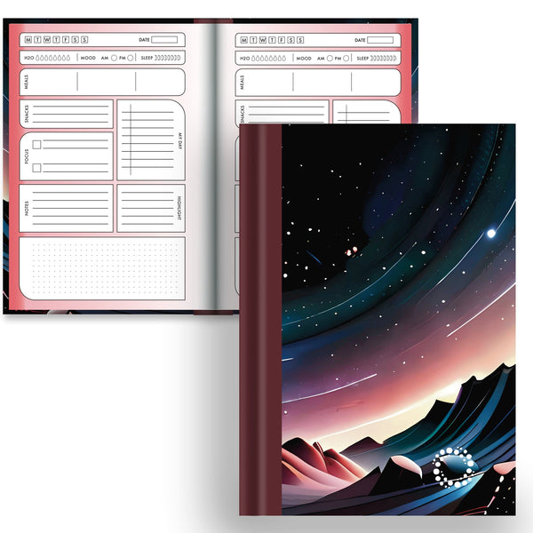 DayDot Journals Planner & Dot Stargazer - A5 Hardback Notebook
